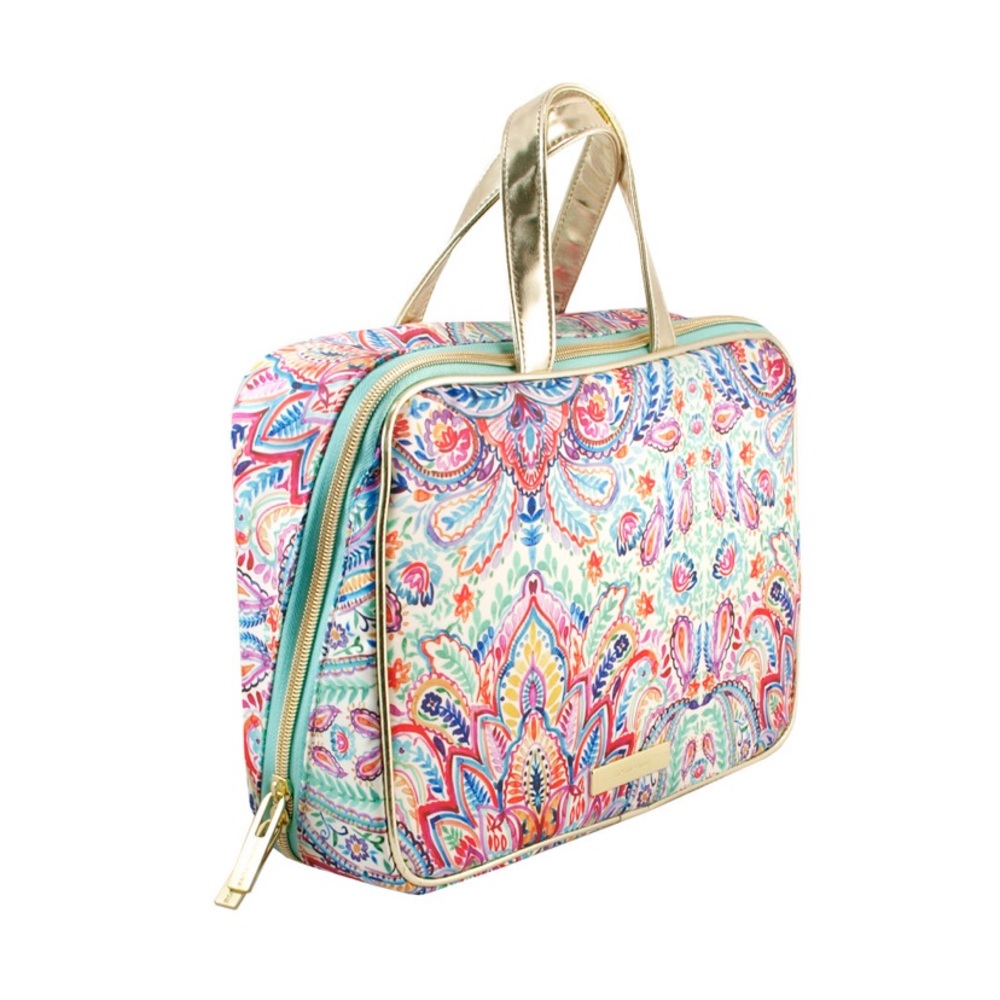 Tartan and Twine make up bag paisley